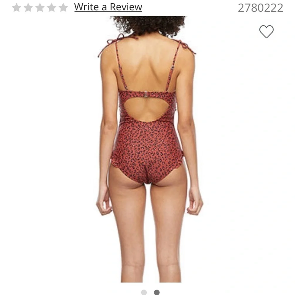 Decree smocked tie shoulder womens exotic animal one piece swimsuit juniors